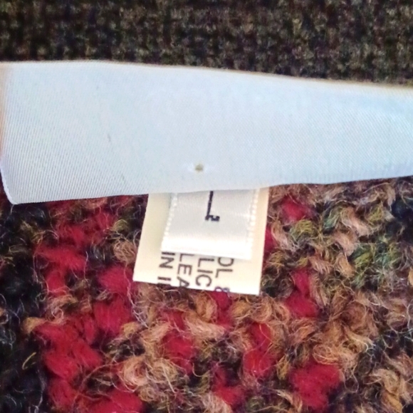 Sz L Weave of the Irish Wool Blend Plaid Jacket - Picture 7 of 8